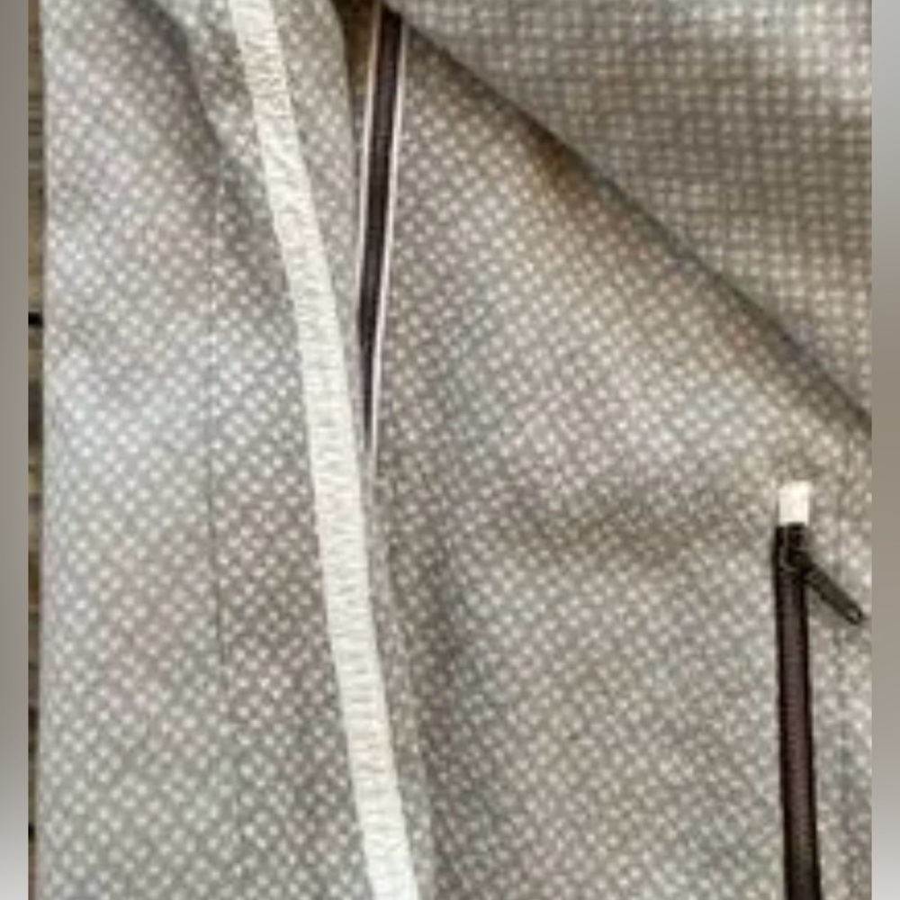 Killtec Women’s Fleece ski Jacket w/ standup collar grey & white Size 4 - Picture 7 of 8